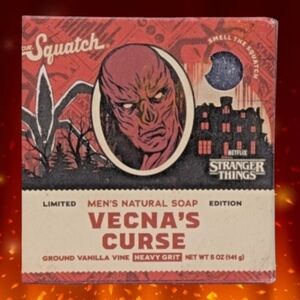 DR. SQUATCH Stranger Things Bar Soap -Vecna's Curse Limited Edition